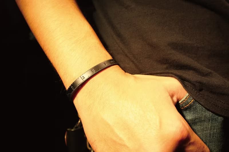 【METALIZE】" Ruler" Bracelet (Black) 銅製直尺手環