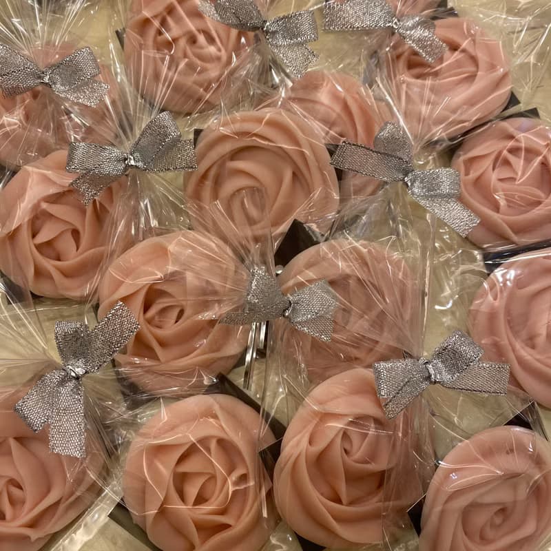 花朵餅乾手工皂－婚禮小物、企業贈禮、旅行小皂 多入優惠