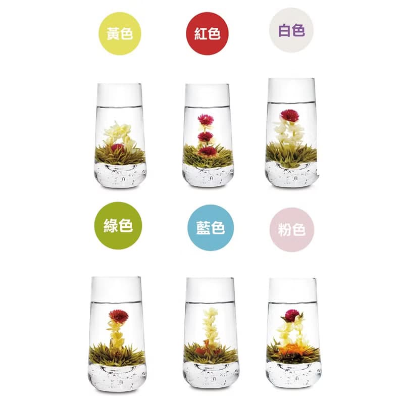 M4 聖誕公益【無藏】綜合開花茶 2入精美木盒禮(每罐10顆裝花型隨