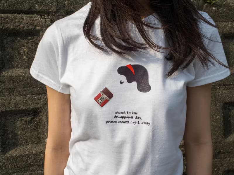 原創插畫圖T - 白雪公主系列 短袖 趣味圖T  童話 幽默