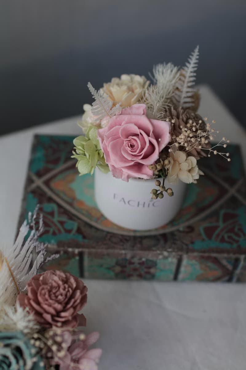 永生花禮 (桌花/薰粉)