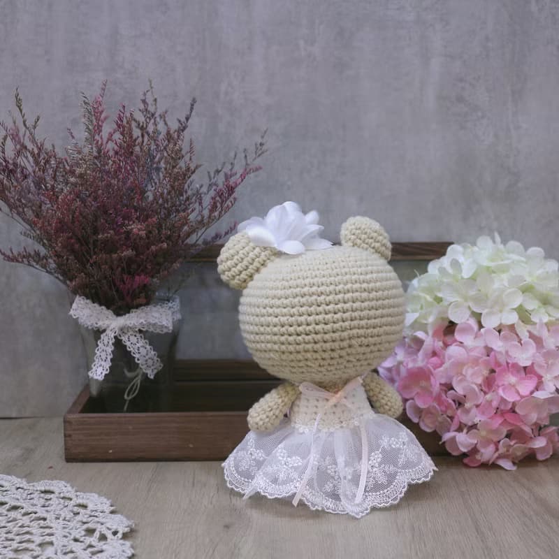 熊熊－婚禮娃娃－經典款。結婚禮物。情人節禮物