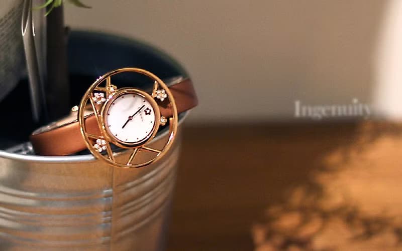 獨特禮物 限量版 玫瑰金手錶 也可當項鍊