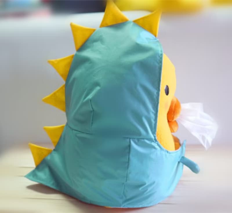 Bucute面紙套新衣服+小恐龍雨衣/面紙盒/全球限量/獨家發售/手工/