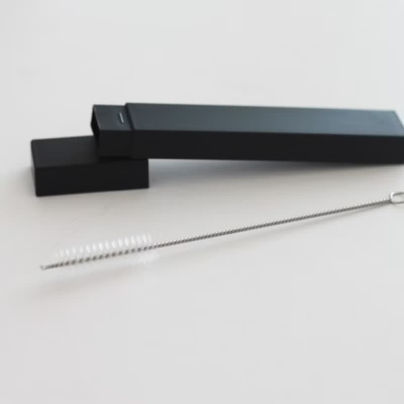 巧克力隨行筷專用筷盒及專用筷刷  巧克力bar造型