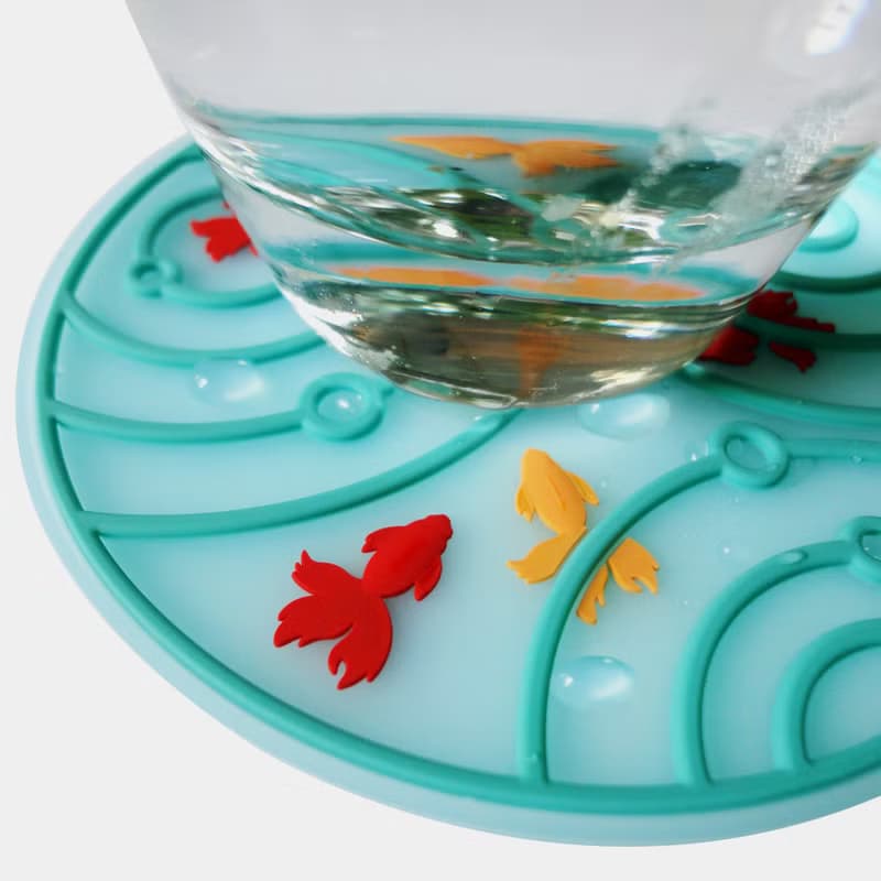 Kalo 卡樂創意 小金魚杯墊 金魚 隔熱墊 聖誕禮物
