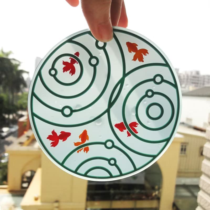 Kalo 卡樂創意 小金魚杯墊 金魚 隔熱墊 聖誕禮物