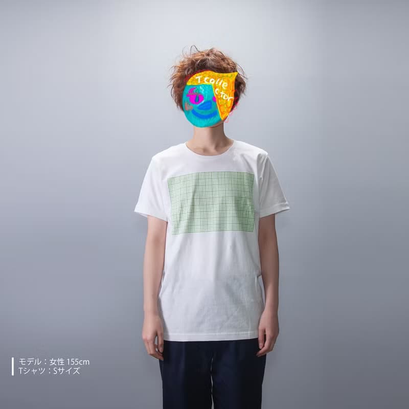 方眼紙おもしろTシャツ　ユニセックスXS〜XLサイズ　Tcollector