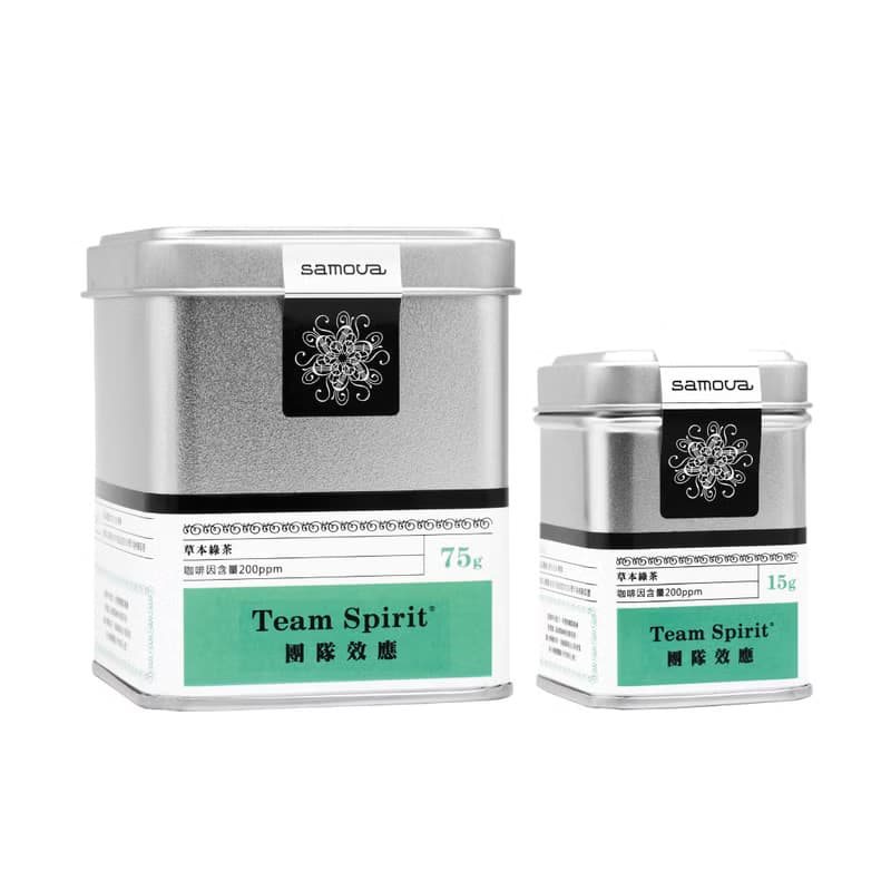 【Tea Tin 原葉馬口鐵】草本綠茶 兒茶素 團隊效應 15-75g
