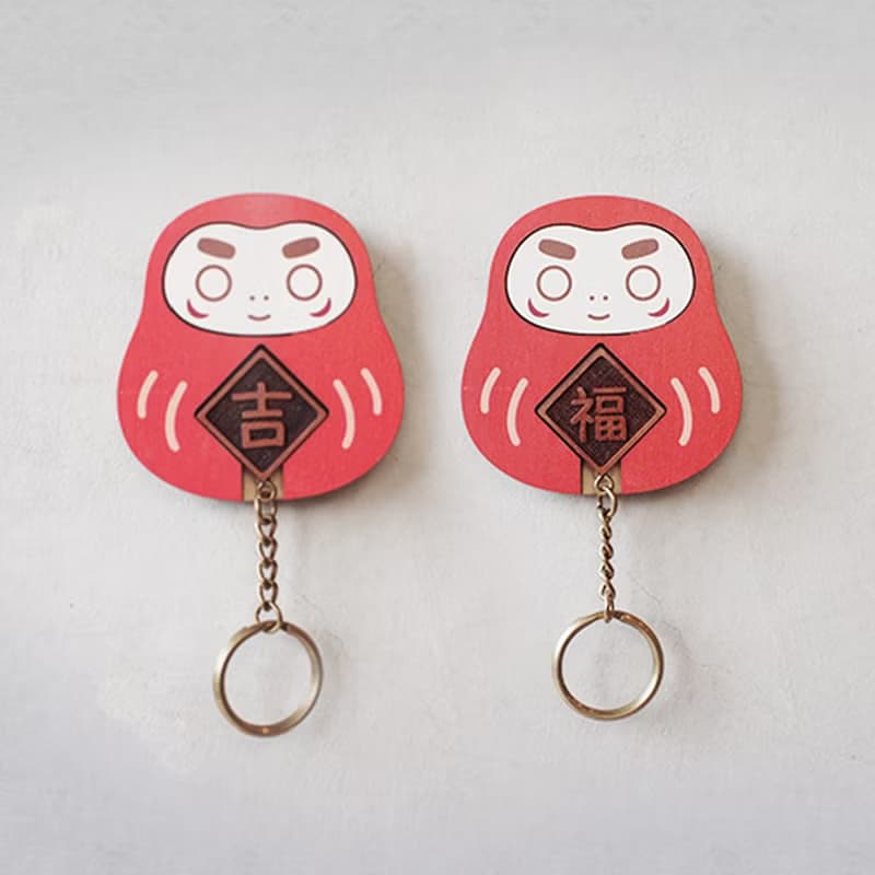 Key House 祈福達摩 生日禮物 交換禮物 情人節禮物 聖誕禮物