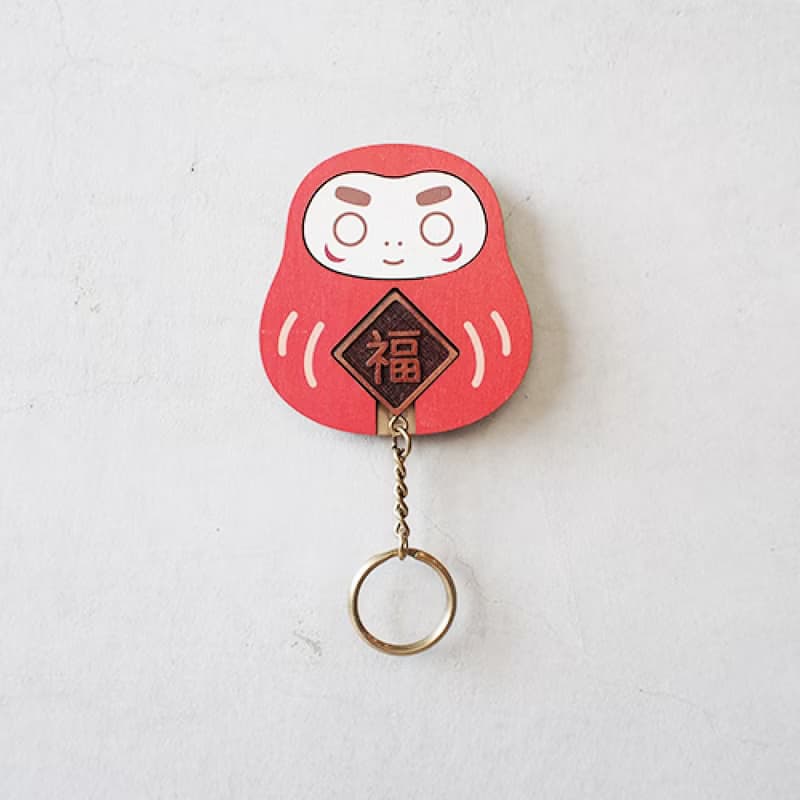 Key House 祈福達摩 生日禮物 交換禮物 情人節禮物 聖誕禮物