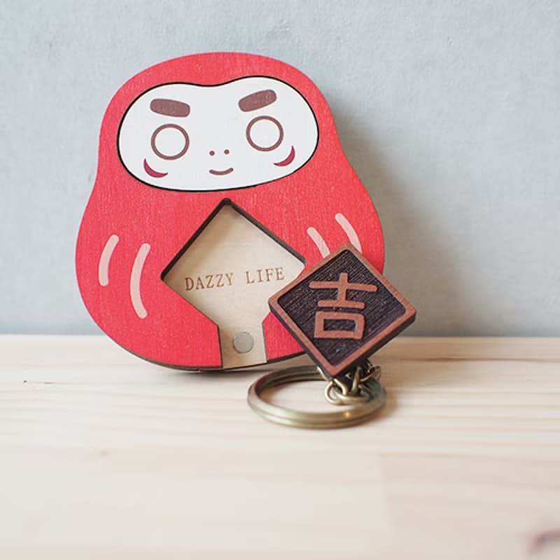 Key House 祈福達摩 生日禮物 交換禮物 情人節禮物 聖誕禮物