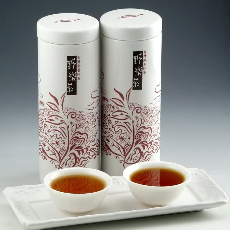 【野樂茶】鶯歌燒罐裝紅玉紅茶禮盒 伴手禮 中英文說明 得獎陶罐