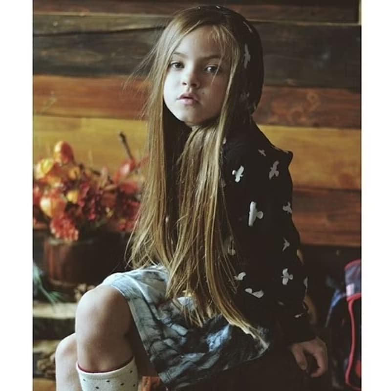 【北歐童裝】冰島有機棉內鋪棉上衣6M至8歲黑