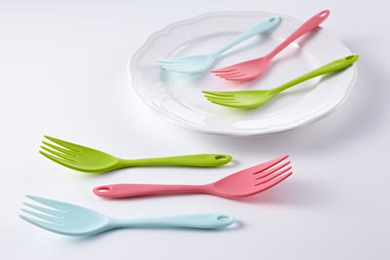 Truvii 抗菌 湯匙.叉子組(湯匙.叉子各一)