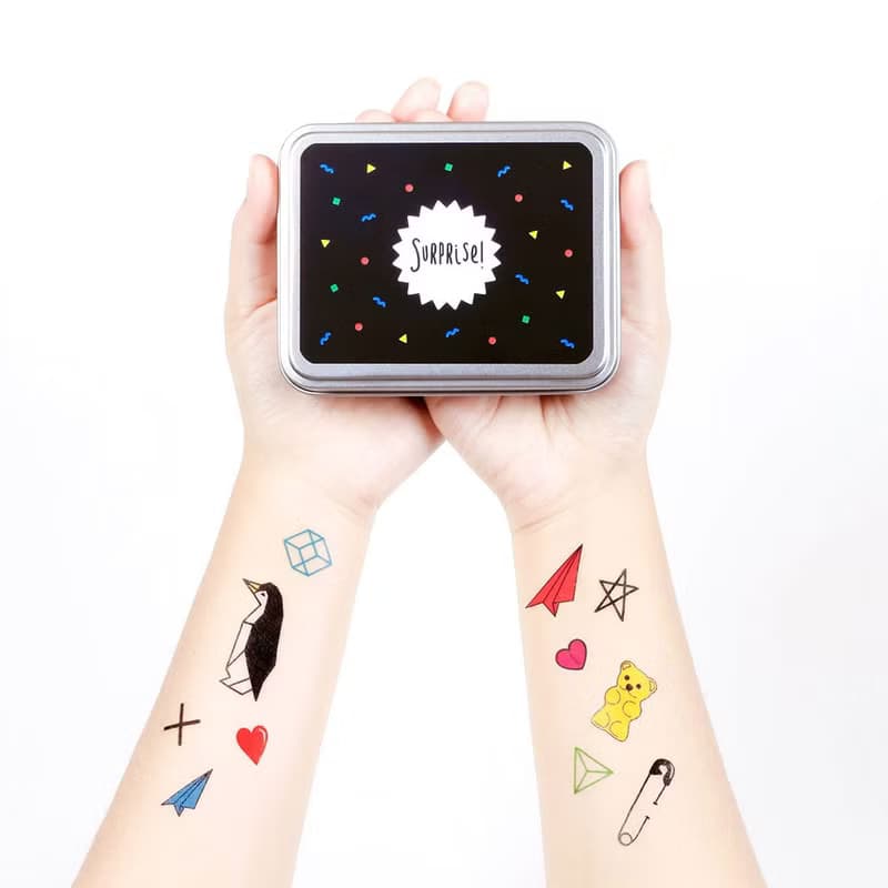 Surprise Tattoos / 童年回憶 紋身貼紙 禮盒 10入