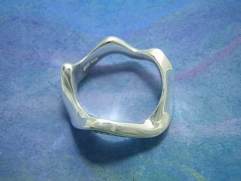 aurora ( aurora sterling silver jewelry ring 极光 銀 戒指 指环 指環 刻字 )