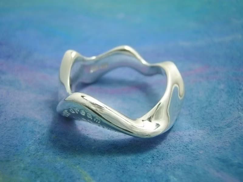 aurora ( aurora sterling silver jewelry ring 极光 銀 戒指 指环 指環 刻字 )