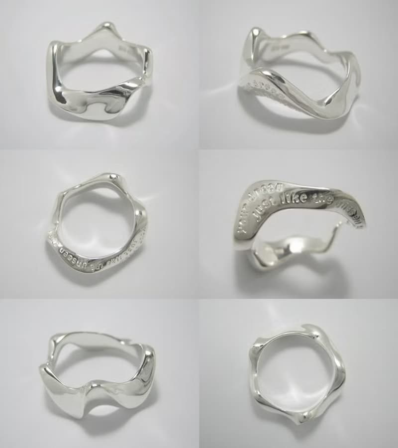 aurora ( aurora sterling silver jewelry ring 极光 銀 戒指 指环 指環 刻字 )