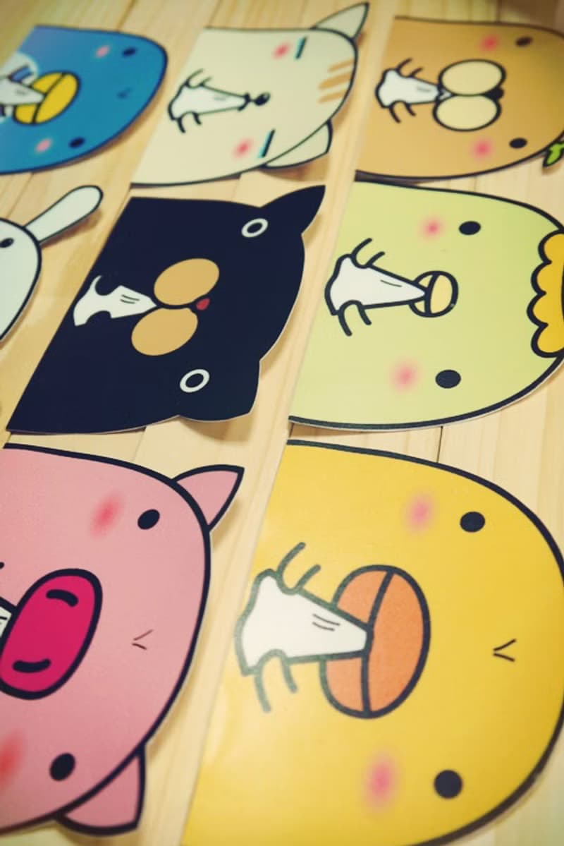 Bucute貼紙不只是貼紙/行李箱防水PVC貼紙/開關貼紙/單張