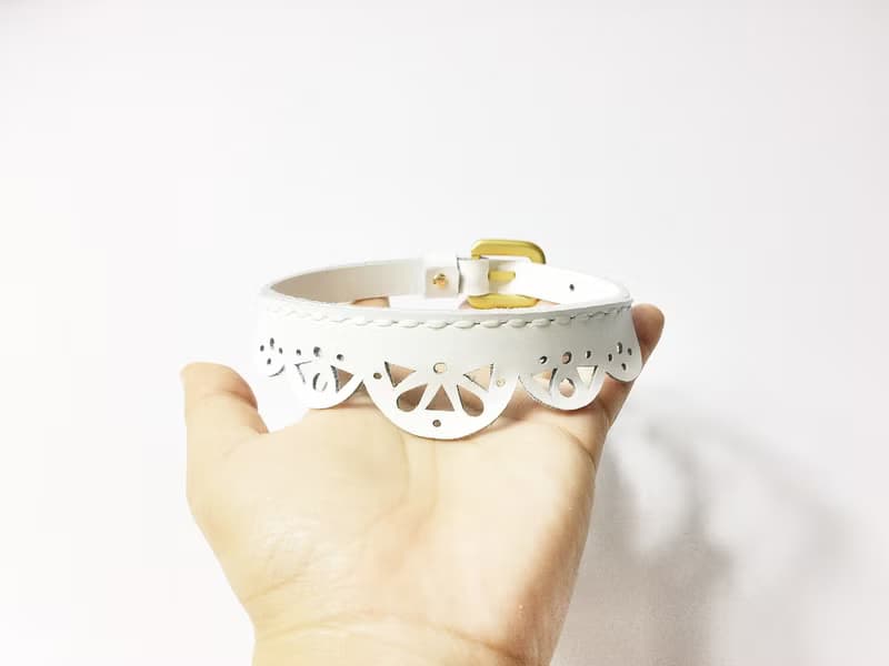 白色蕾絲  黑色蕾絲 寵物項圈 毛孩禮物