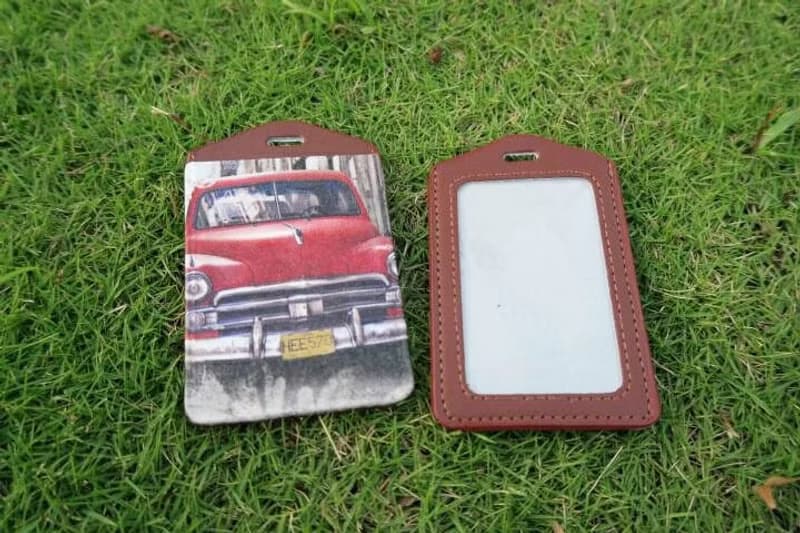 手作好禮 真皮卡套 票卡夾 證件套 識別證 (送掛繩) 聖誕交换禮物