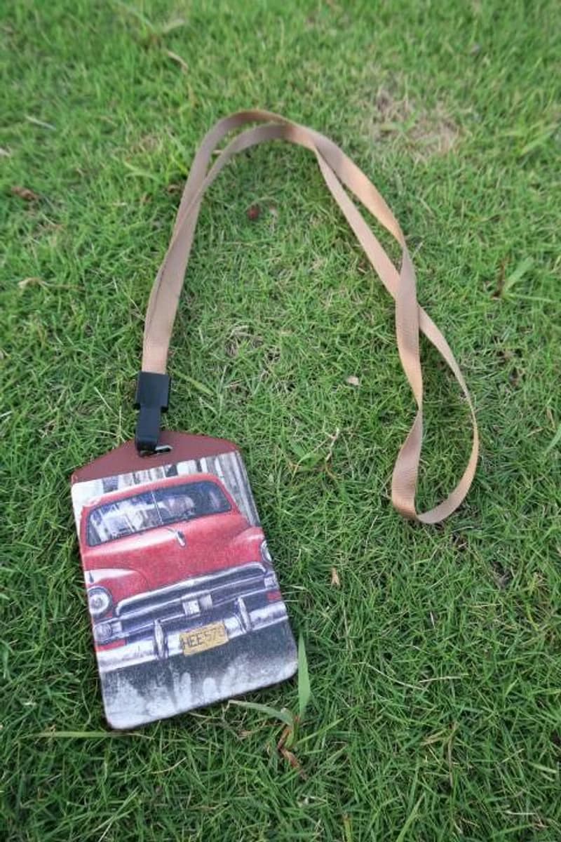 手作好禮 真皮卡套 票卡夾 證件套 識別證 (送掛繩) 聖誕交换禮物