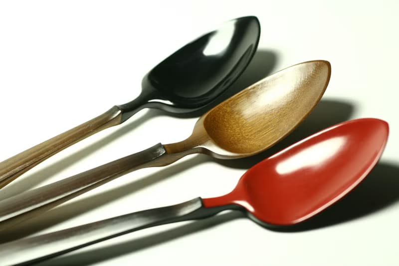 喇舌 - 漆の竹匙