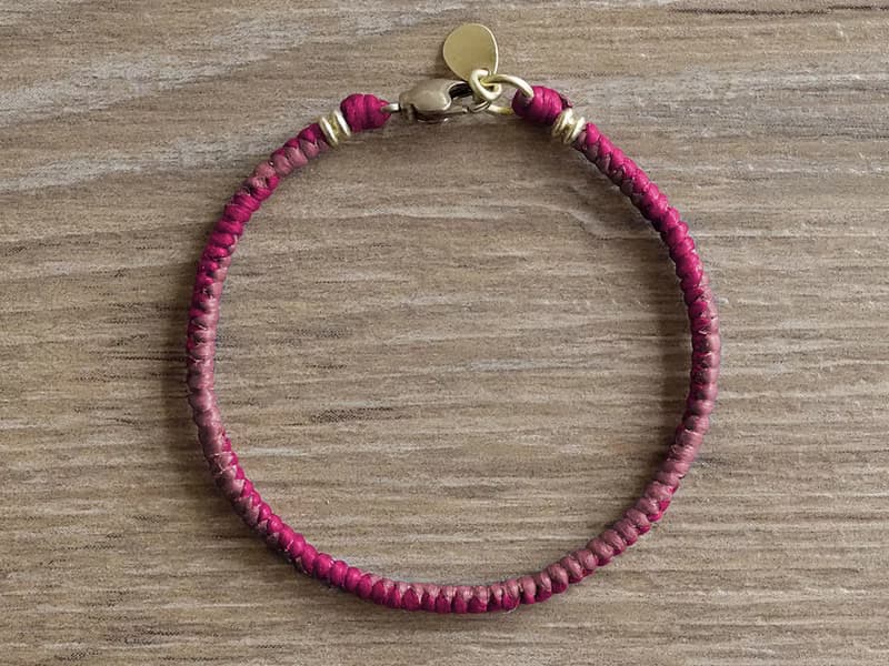 | OMBRE | 訂製 x 黃銅 x 蠟線 x 手環 x 手鍊 x 好做作