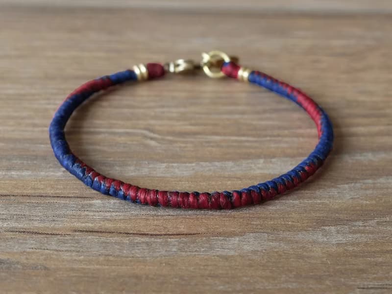 | OMBRE | 訂製 x 黃銅 x 蠟線 x 手環 x 手鍊 x 好做作