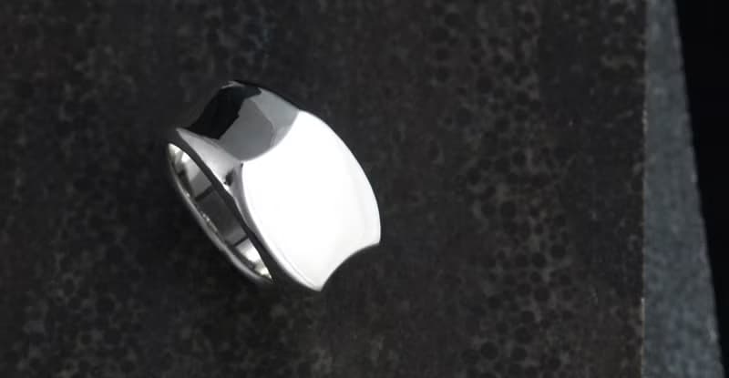 訂製戒指-造型戒 H-Ring 925 純銀戒指-64DESIGN