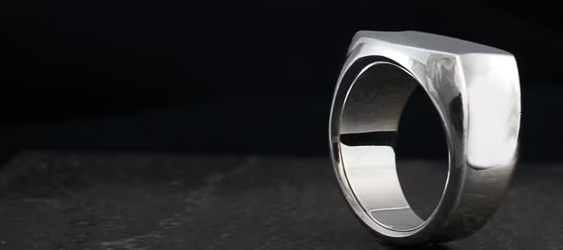 訂製戒指-造型戒 H-Ring 925 純銀戒指-64DESIGN