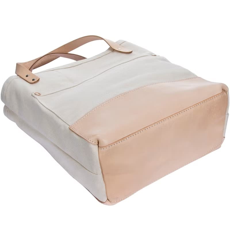 joydivision vintage方形 手工复古手提文艺加厚学生帆布tote包