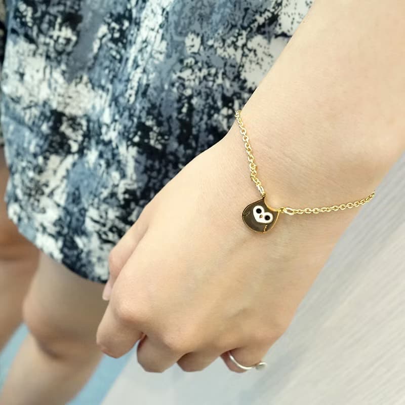 愛心臉 貓頭鷹 手鍊 項鍊 鳥兒設計 紙盒包裝