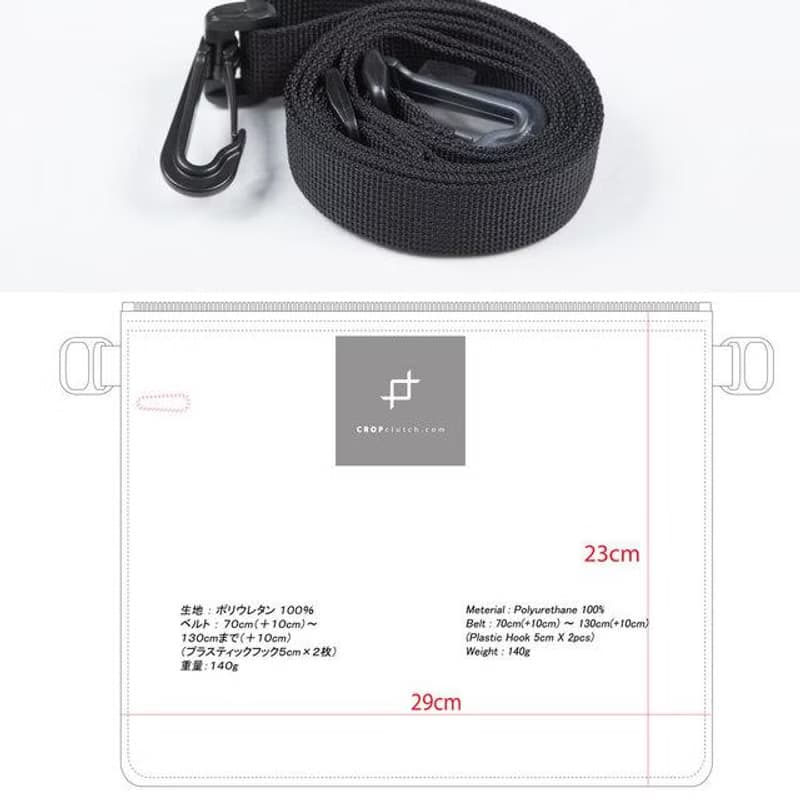 軽量 140g  三色シャッター　ボディーバッグ　Tcollector