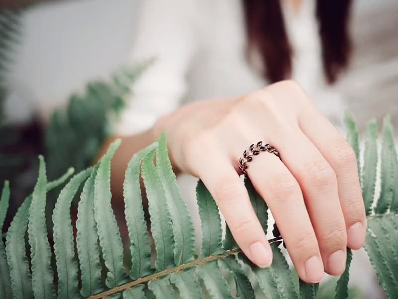 Mistletoe槲寄生 - Black  * 戒指