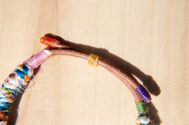 情人節禮物真皮手環純絲紗麗線手繩手環 手鐲-限定鮮豔色(可調式)