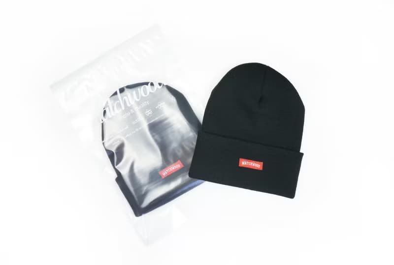 火柴木設計 Matchwood Simple Logo Beanie 高厚度保暖針織帽