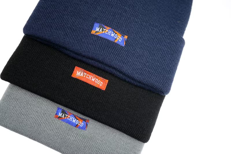 火柴木設計 Matchwood Simple Logo Beanie 高厚度保暖針織帽