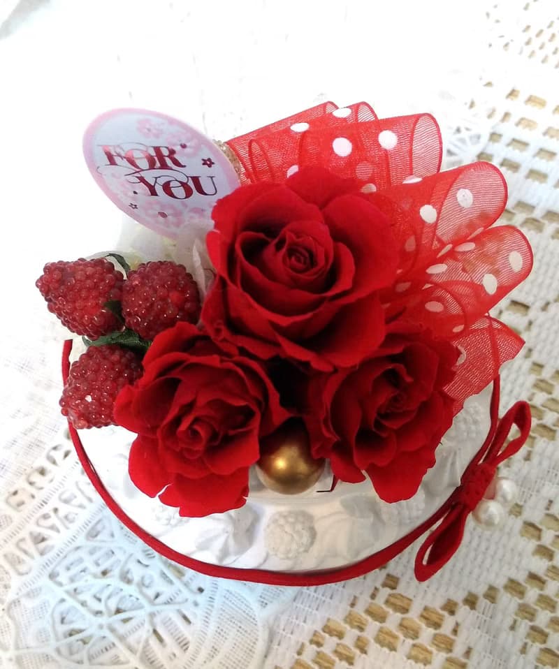  l 蛋糕花禮 l *生日*感謝*造型*不凋花.恆星花.永生花*禮物*