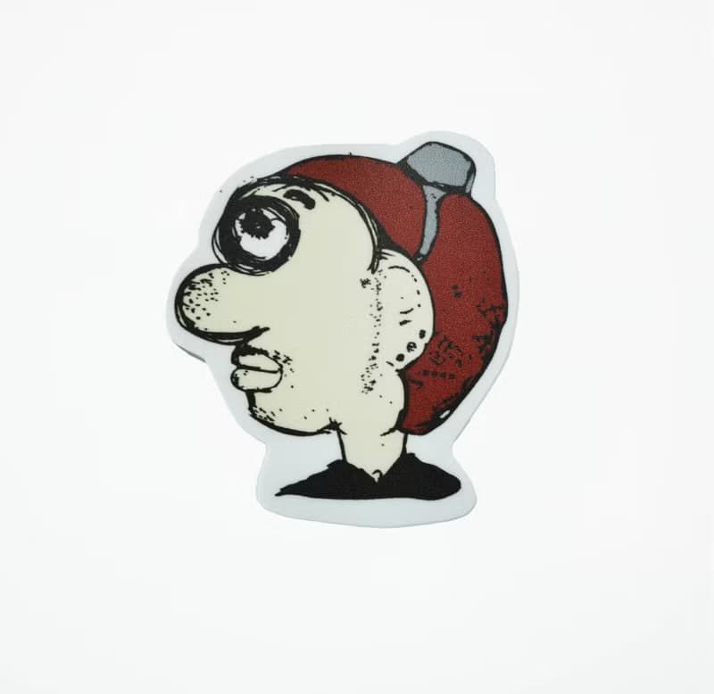 Li-good - 防水貼紙、行李箱貼紙 ( 大鼻子先生 ) NO.35