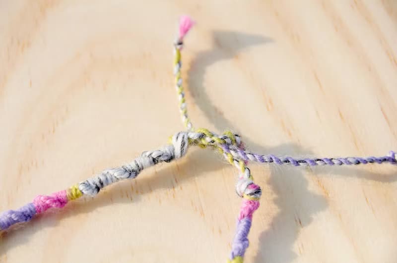 生日禮物 七夕情人節禮物 手感漸層色彩海底魚手繩(繞兩圈設計)