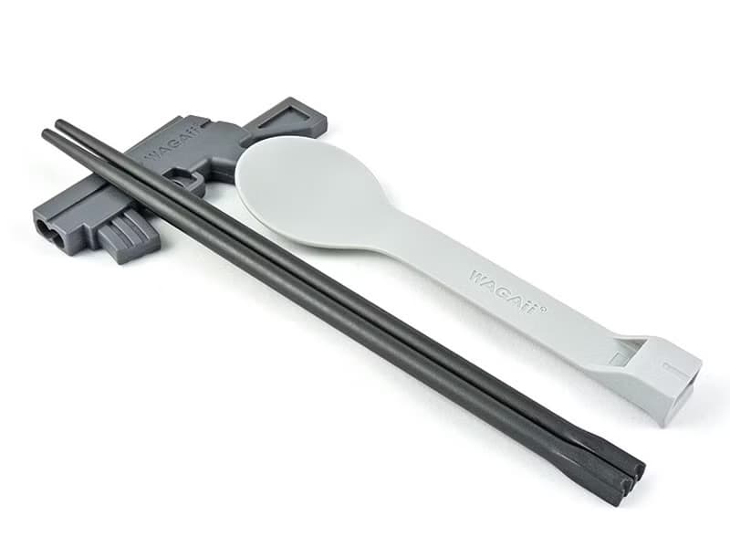 【來福筷】交換禮物/環保筷/筷子/餐具/筷架-都會時尚款 酷勁黑