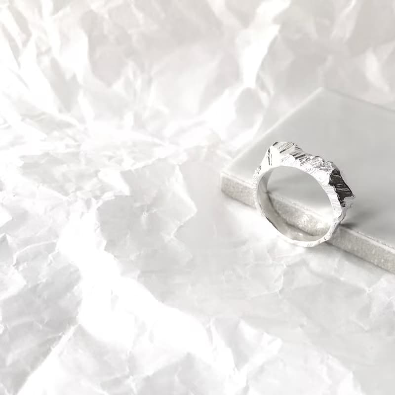 山形戒指 Mountain Ring 風景系列 925純銀