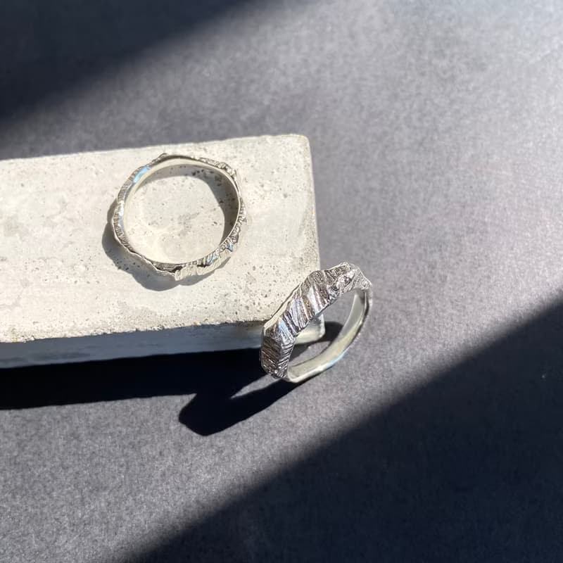 山形戒指 Mountain Ring 風景系列 925純銀
