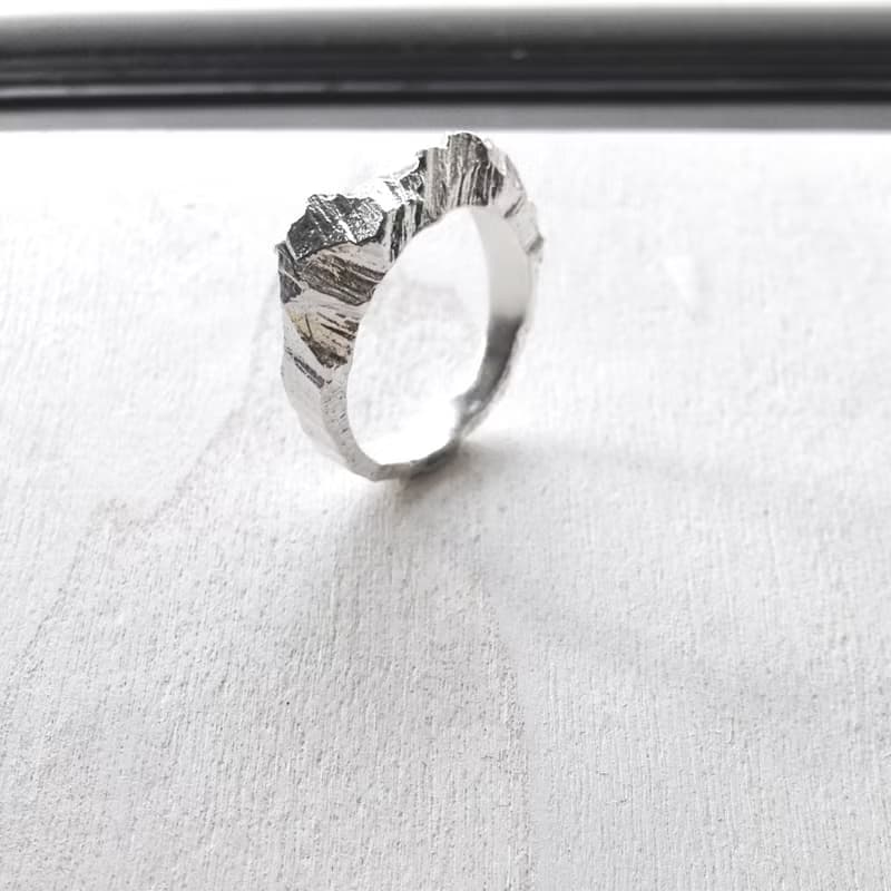 山形戒指 Mountain Ring 風景系列 925純銀