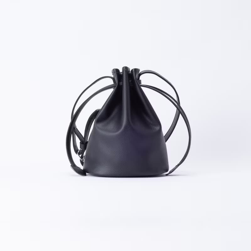 糖果系束口小水桶包 手提肩背兩用 Black / 百搭黑