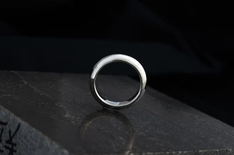 手工厚版素戒 曲面5mm 925純銀戒指 男生戒指