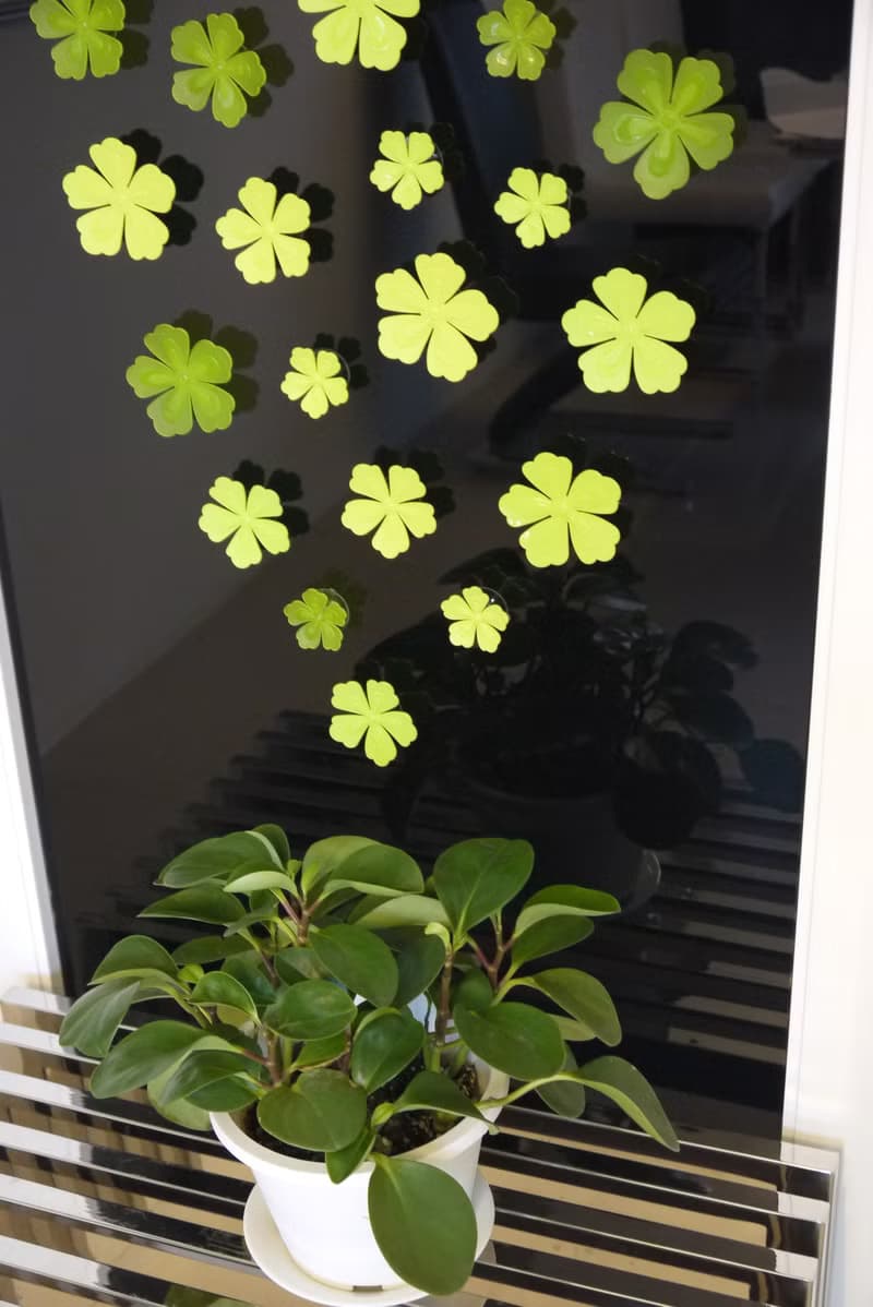 牡丹壁飾花朵組 綠色