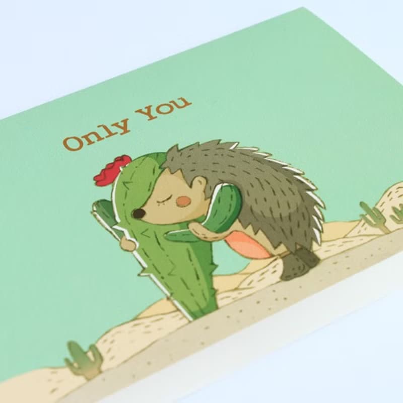 【生日/情人/聖誕/祝福卡片】萬用卡 / Only You (情人節)